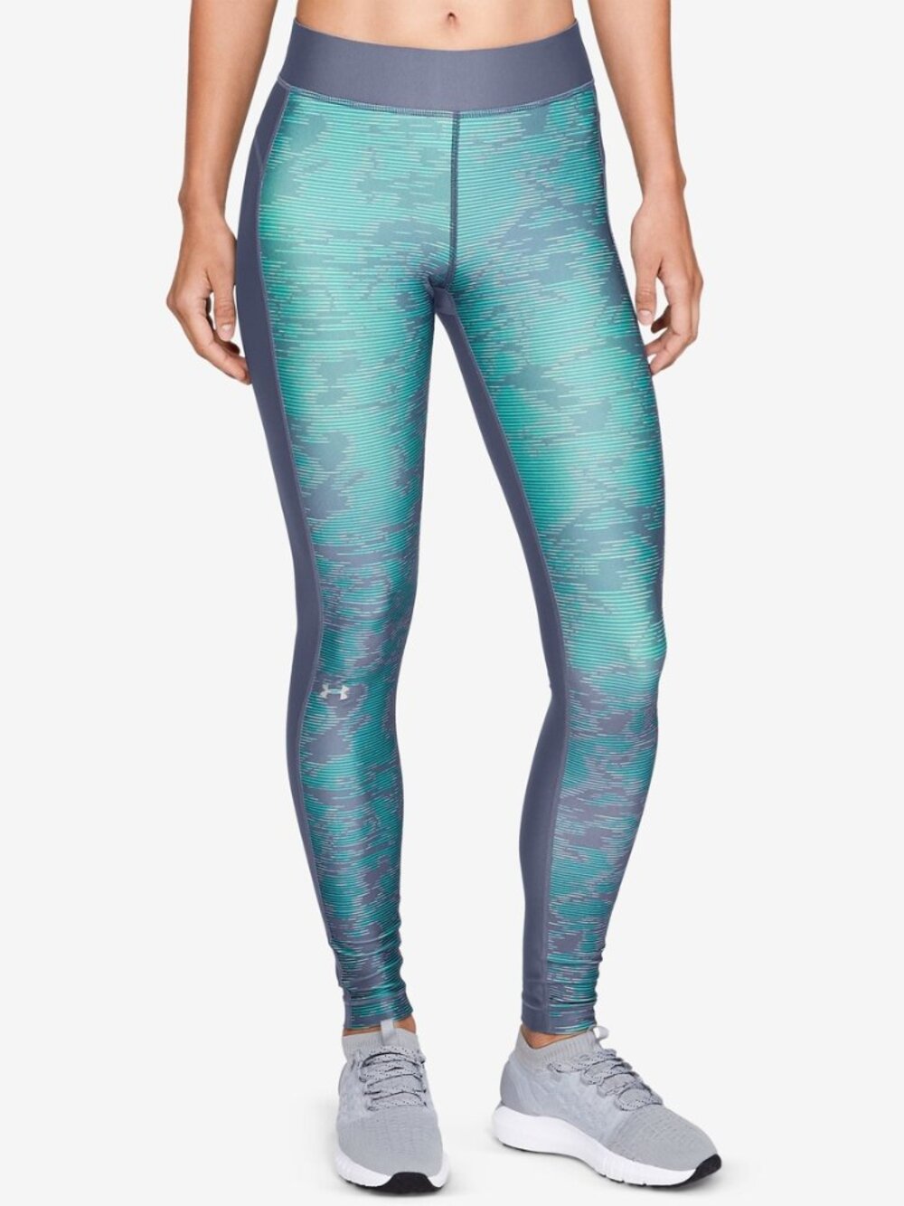 Under Armour Womens Petite Heatgear Printed Compression Leggings